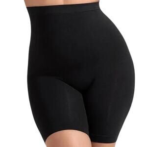 SHAPERMINT Essentials High Waisted Shaper Shorts Shaping 55021 Black NWT M/L